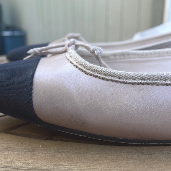 Zara basic leather pink and black with bow tie - Picture 7 of 10